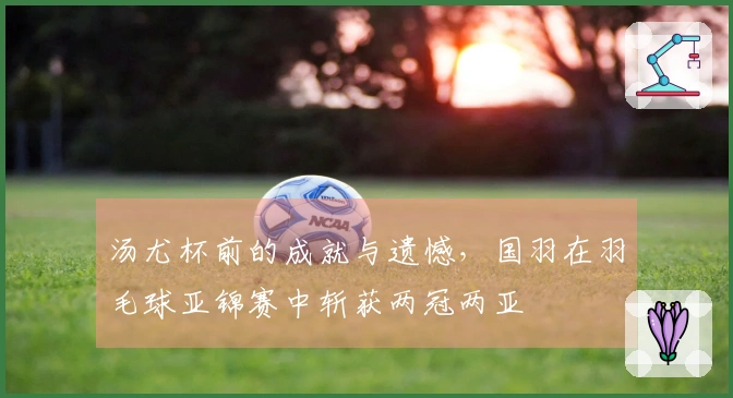 汤尤杯前的成就与遗憾，国羽在羽毛球亚锦赛中斩获两冠两亚